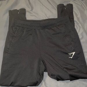 Gymshark women’s Black Joggers with Logo